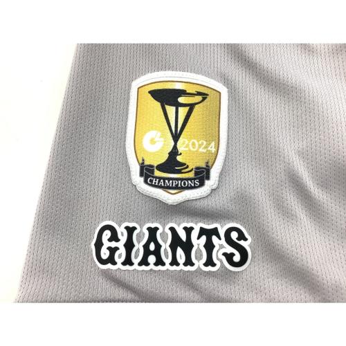 読売ジャイアンツ (ヨミウリジャイアンツ) 【11】田中将大 応援グッズ ビジター 優勝ワッペン付 SIZE L グレー
