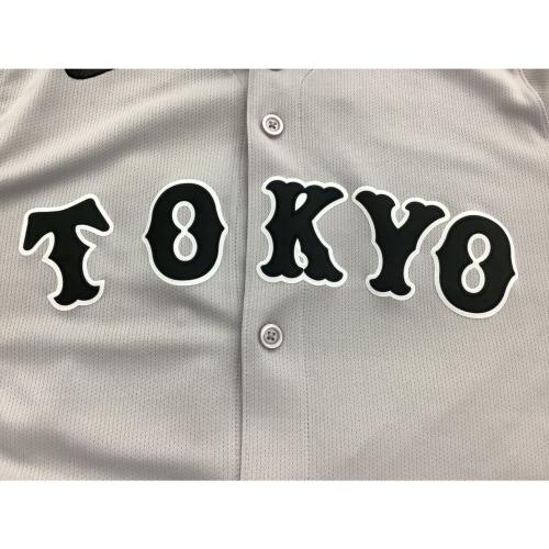 読売ジャイアンツ (ヨミウリジャイアンツ) 【11】田中将大 応援グッズ ビジター 優勝ワッペン付 SIZE L グレー