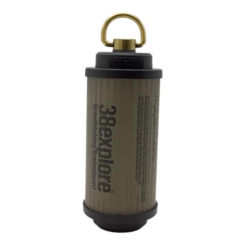 38explore (サーティーエイト・エクスプロー) 38灯 LEDランタン ブラック TEN to TEN