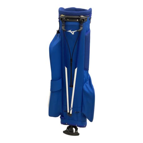 MIZUNO (ミズノ) キャディバッグ ブルー×ホワイト セルフスタンドキャディー