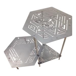 ANCAM (アナキャン) アウトドアテーブル DEVISE別注バージョン ブラック メタヘキテラック