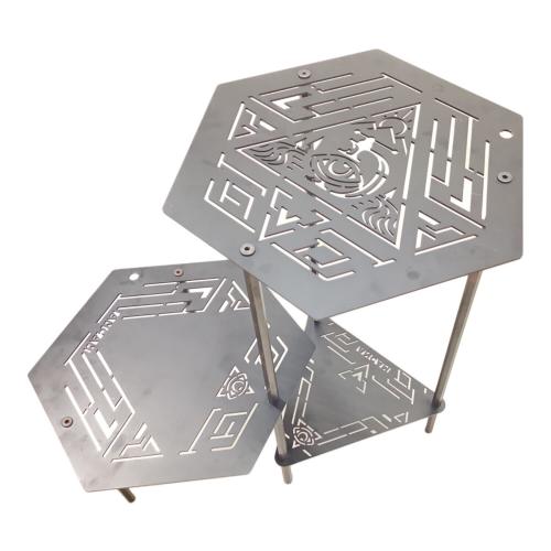 ANCAM (アナキャン) アウトドアテーブル DEVISE別注バージョン ブラック メタヘキテラック