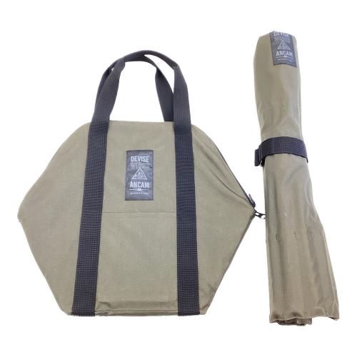 ANCAM (アナキャン) アウトドアテーブル DEVISE別注バージョン ブラック メタヘキテラック