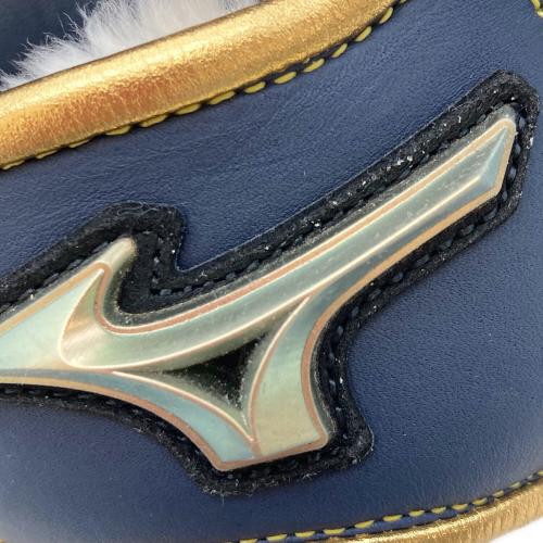 MIZUNO (ミズノ) グローバルエリート 軟式グローブ PT0925 勝色 SIZE 29.5cm ネイビー×ホワイト