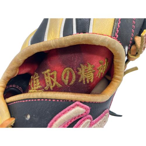 久保田スラッガー (クボタスラッガー) Sakigake 軟式グローブ オーダー イエロー×ブラック