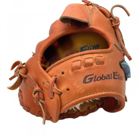 Mizuno Global Elite 軟式グローブ オレンジ MIZUNO (ミズノ) Global Elite グローブ PT0320 D LINK ケース付