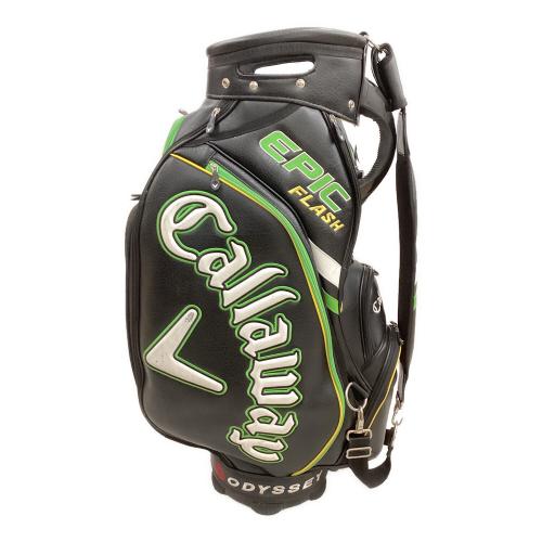 Callaway (キャロウェイ) キャディバッグ ブラック×グリーン　EPIC FLASH
