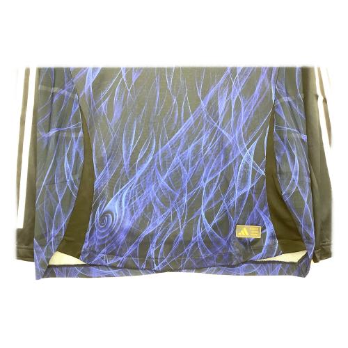 日本代表 (ニホンダイヒョウ) 2024ホーム サッカーユニフォーム IS5611 ブラック×ブルー オーセンティック 長袖 SIZE XL