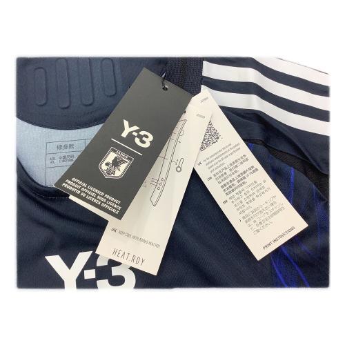 日本代表 (ニホンダイヒョウ) 2024ホーム サッカーユニフォーム IS5611 ブラック×ブルー オーセンティック 長袖 SIZE XL