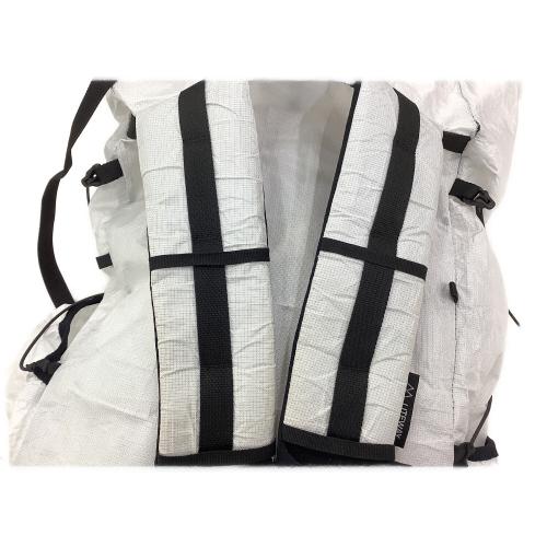 LITEWAY (ライトウェイ) バックパック ブラック×ホワイト ホワイト