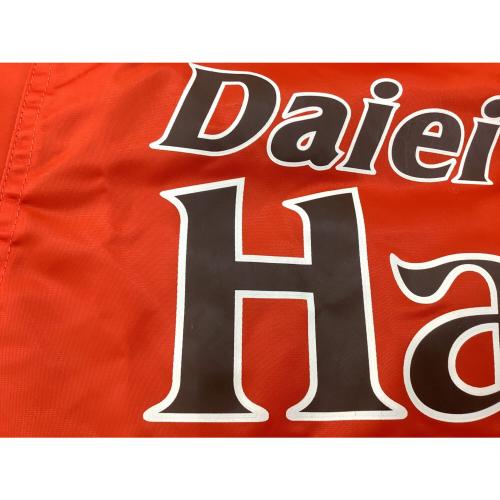 福岡ダイエーホークス (フクオカダイエーホークス) グランドコート 応援グッズ BRG100 当時物 スタジャン SIZE L オレンジ