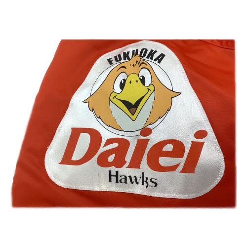 福岡ダイエーホークス (フクオカダイエーホークス) グランドコート 応援グッズ BRG100 当時物 スタジャン SIZE L オレンジ