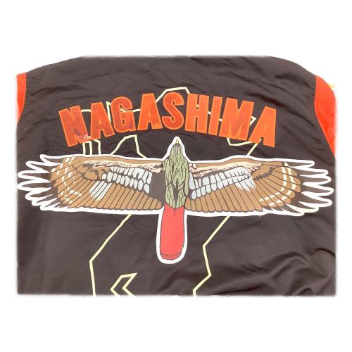 福岡ダイエーホークス (フクオカダイエーホークス) グランドコート 応援グッズ BRG100 当時物 スタジャン SIZE L オレンジ