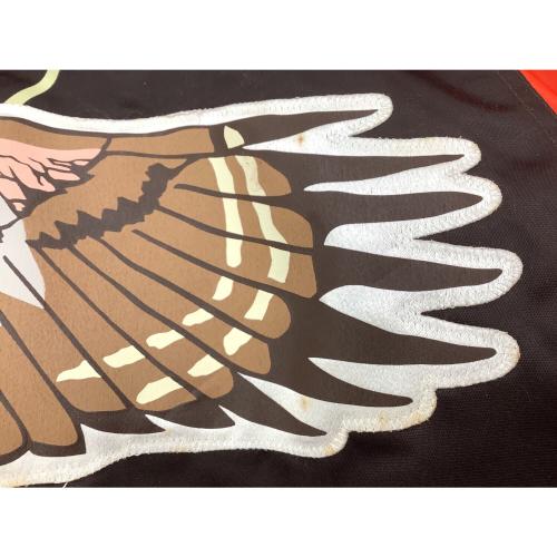 福岡ダイエーホークス (フクオカダイエーホークス) グランドコート 応援グッズ BRG100 当時物 スタジャン SIZE L オレンジ