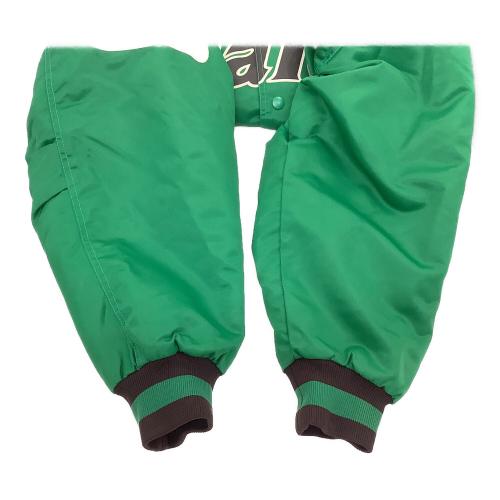 福岡ダイエーホークス (フクオカダイエーホークス) グランドコート 応援グッズ BRG100 当時物 スタジャン SIZE LL グリーン