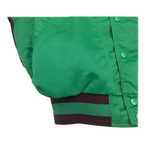 福岡ダイエーホークス (フクオカダイエーホークス) グランドコート 応援グッズ BRG100 当時物 スタジャン SIZE LL グリーン