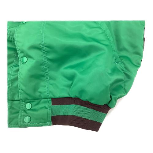 福岡ダイエーホークス (フクオカダイエーホークス) グランドコート 応援グッズ BRG100 当時物 スタジャン SIZE LL グリーン