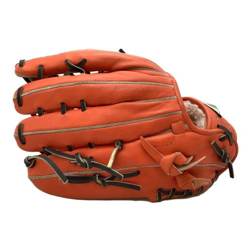 MIZUNO (ミズノ) グローバルエリート 軟式グローブ 1AJGR28607 オレンジ　外野用