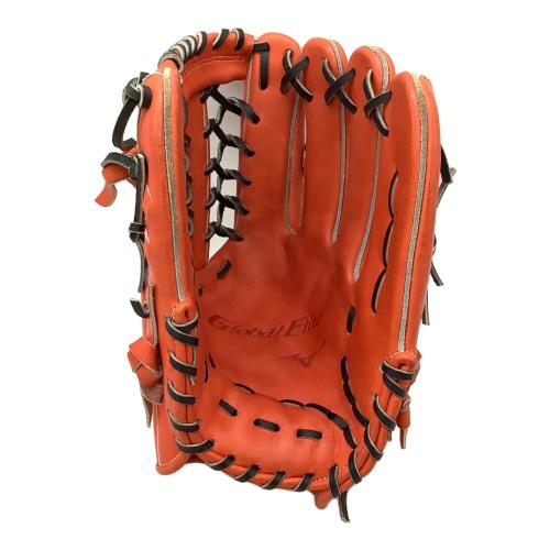 MIZUNO (ミズノ) グローバルエリート 軟式グローブ 1AJGR28607 オレンジ　外野用