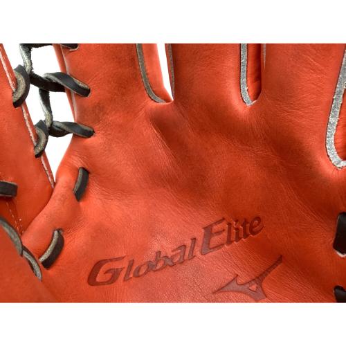MIZUNO (ミズノ) グローバルエリート 軟式グローブ 1AJGR28607 オレンジ　外野用