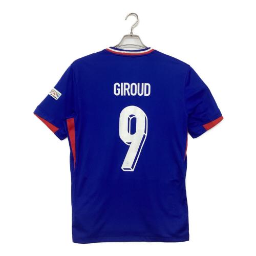 フランス代表 (フランスダイヒョウ) オリヴィエ・ジルー【9】 サッカーユニフォーム FJ1259 ブルー 2024 レプリカ ユーロ2024パッチ付 SIZE L