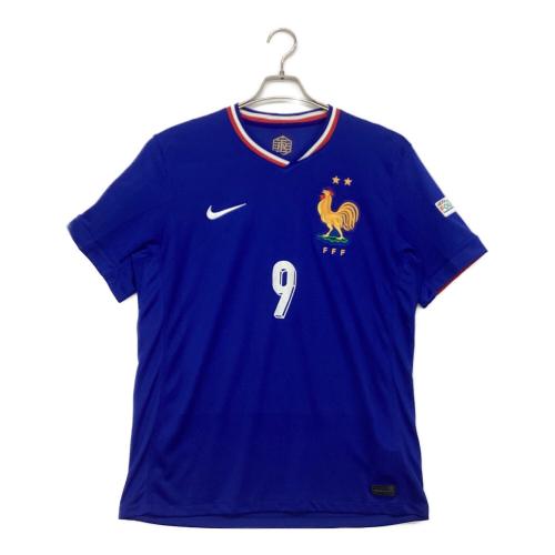 フランス代表 (フランスダイヒョウ) オリヴィエ・ジルー【9】 サッカーユニフォーム FJ1259 ブルー 2024 レプリカ ユーロ2024パッチ付 SIZE L