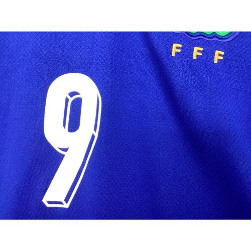 フランス代表 (フランスダイヒョウ) オリヴィエ・ジルー【9】 サッカーユニフォーム FJ1259 ブルー 2024 レプリカ ユーロ2024パッチ付 SIZE L