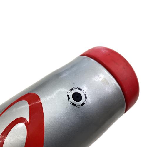 asics (アシックス) レガートゼロ 軟式バット 3121A266 別売ポンプ付 84cm / 6.85cm DIA. レッド