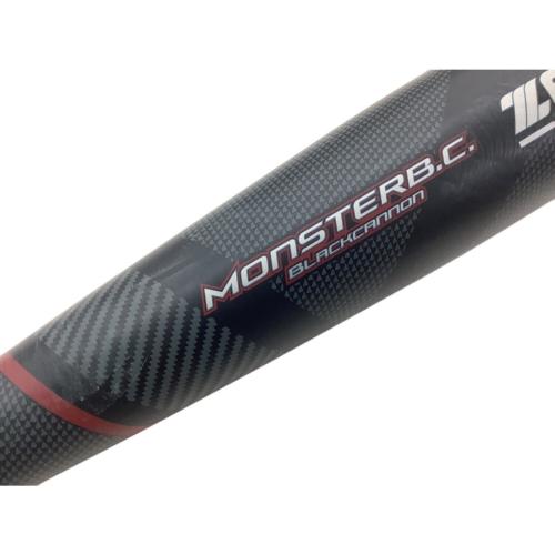 ZETT (ゼット) MONSTER B.C. 軟式バット BCT31384 専用ケース付 84cm　69.5DIA ブラック