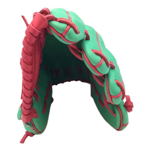 久保田スラッガー (クボタスラッガー) オーダー品 グローブ 刺繍有 　グリーン×ピンク