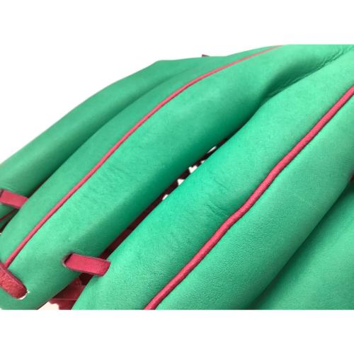 久保田スラッガー (クボタスラッガー) オーダー品 グローブ 刺繍有 　グリーン×ピンク