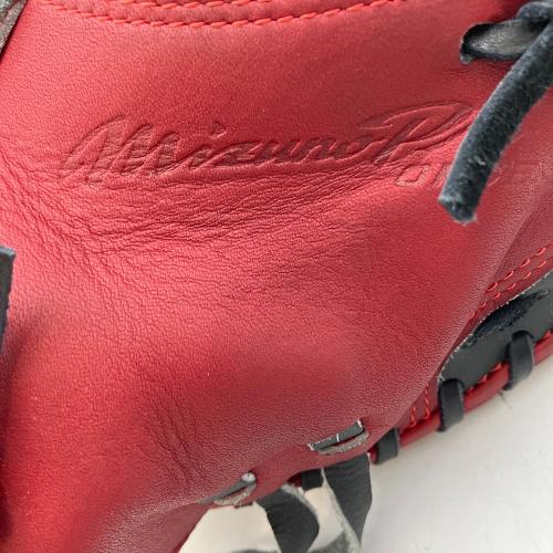 MIZUNO (ミズノ) MIZUNO PRO ORDER 軟式グローブ ブラック×レッド