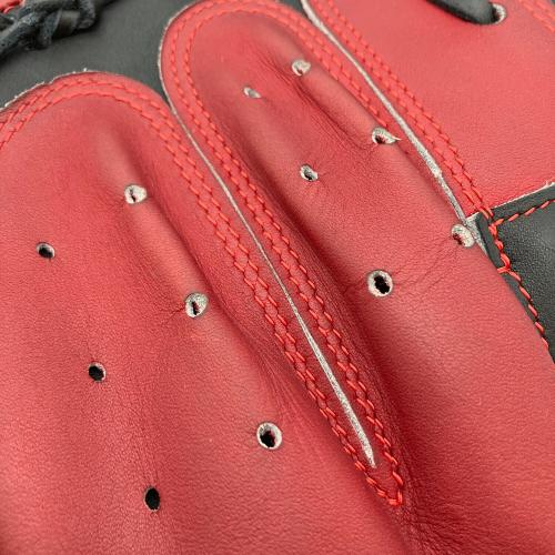 MIZUNO (ミズノ) MIZUNO PRO ORDER 軟式グローブ ブラック×レッド