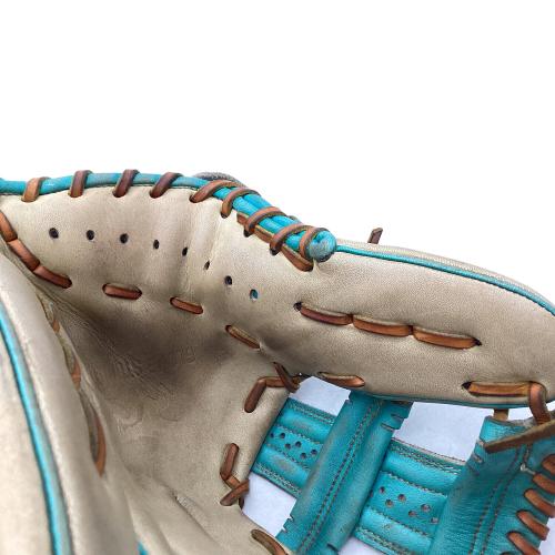 GLOVE STUDIO RYU (グローブ スタジオ リュウ) グローブ 軟式硬式兼用 SIZE 約29cm ベージュ×ブルー