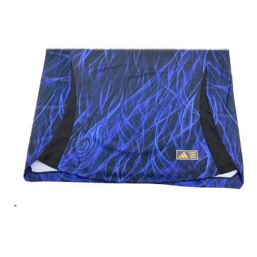 日本代表 (ニホンダイヒョウ) サッカーユニフォーム IS5611 2024 オーセンティック 長袖 SIZE L ブルー