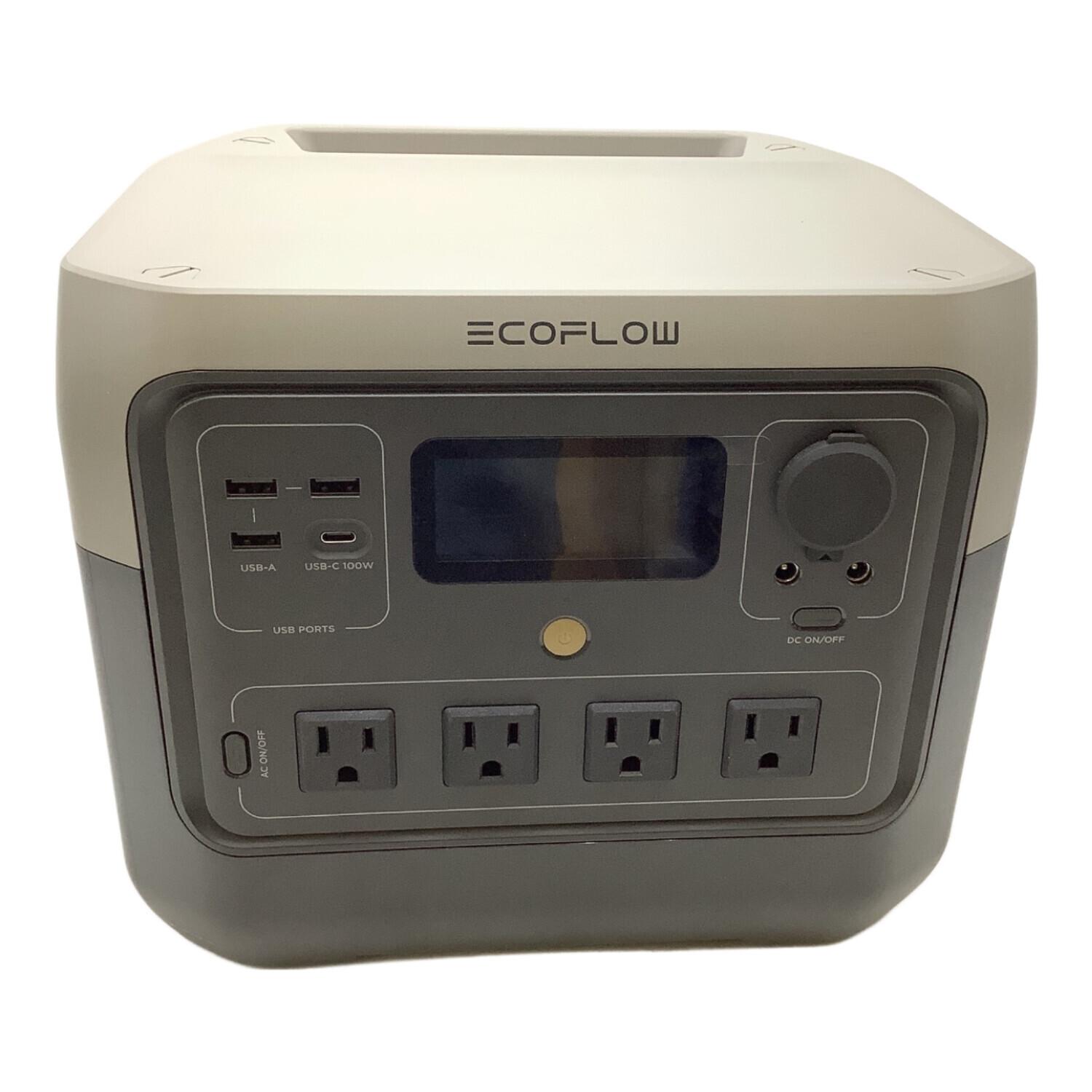 FCOFLOW ZMR620-B-JP ポータブル電源 未使用 【ハンズクラフト宜野湾店】 EcoFlow ZMR620-B-JP ポータブル電源RIVER2 Pro(768Wh) ウエダ金物