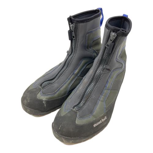 mont-bell (モンベル) サワークライマー ミドルカット トレッキングシューズ 1125123 ユニセックス SIZE 24.5cm グレー×ブルー