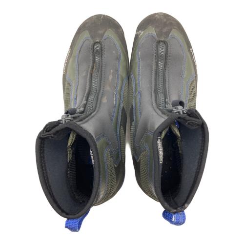 mont-bell (モンベル) サワークライマー ミドルカット トレッキングシューズ 1125123 ユニセックス SIZE 24.5cm グレー×ブルー