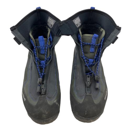 mont-bell (モンベル) サワークライマー ミドルカット トレッキングシューズ 1125123 ユニセックス SIZE 24.5cm グレー×ブルー