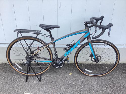 giant (ジャイアント) ロードバイク ANYROAD3 ボトルホルダー・ラックカスタム SIZE S グレー　クラリス