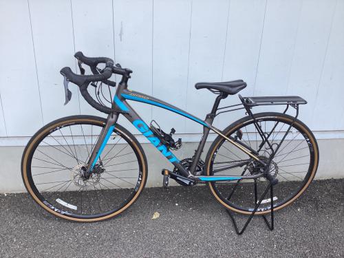 giant (ジャイアント) ロードバイク ANYROAD3 ボトルホルダー・ラックカスタム SIZE S グレー　クラリス