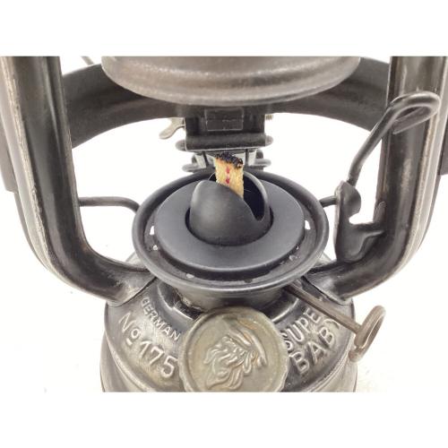 feuer hand (フュアハンドランタン) №175 SUPER BABY F 2nd オイルランタン リフレクター類付属無し グローブ歪み有 ペイント加工 ヴィンテージ