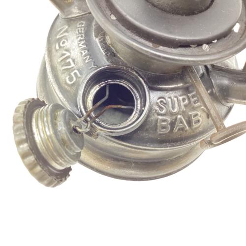 feuer hand (フュアハンドランタン) №175 SUPER BABY F 2nd オイルランタン リフレクター類付属無し グローブ歪み有 ペイント加工 ヴィンテージ