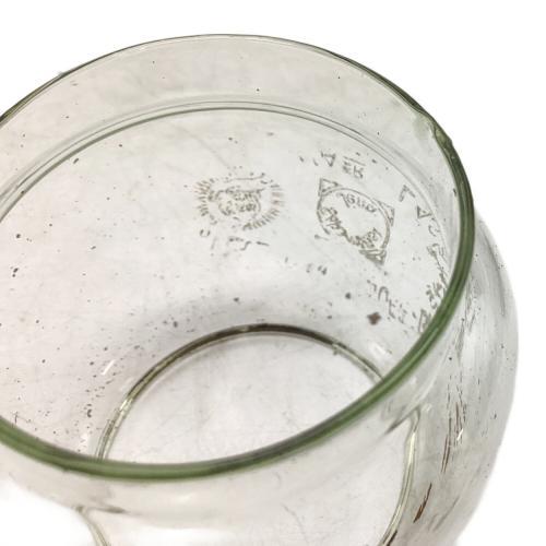 feuer hand (フュアハンドランタン) №175 SUPER BABY F 2nd オイルランタン リフレクター類付属無し グローブ歪み有 ペイント加工 ヴィンテージ