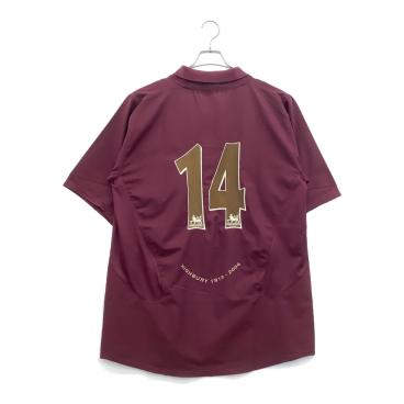 アーセナル サッカーユニフォーム SIZE S ワインレッド×ネイビー 07/08