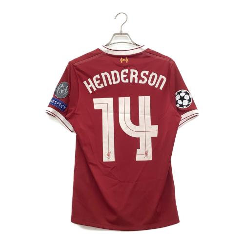 リヴァプール サッカーユニフォーム MT730005 17-18  SIZE M レッド　【14】ヘンダーソン