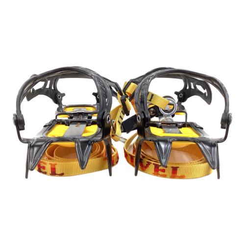 GRIVEL (グリベル) 10本爪アイゼン RA072A04F ケースにネーム跡有 ブラック×イエロー ニュークラシック