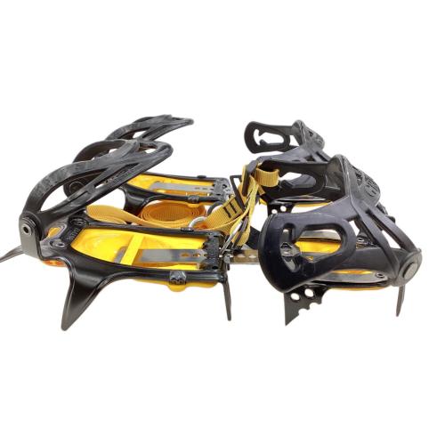 GRIVEL (グリベル) 10本爪アイゼン RA072A04F ケースにネーム跡有 ブラック×イエロー ニュークラシック