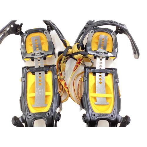 GRIVEL (グリベル) 10本爪アイゼン RA072A04F ケースにネーム跡有 ブラック×イエロー ニュークラシック