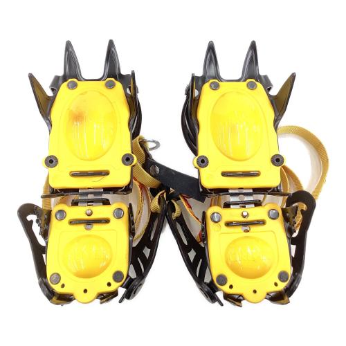 GRIVEL (グリベル) 10本爪アイゼン RA072A04F ケースにネーム跡有 ブラック×イエロー ニュークラシック